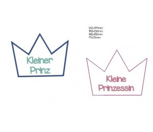 Stickdatei - Krone PrinzEssin